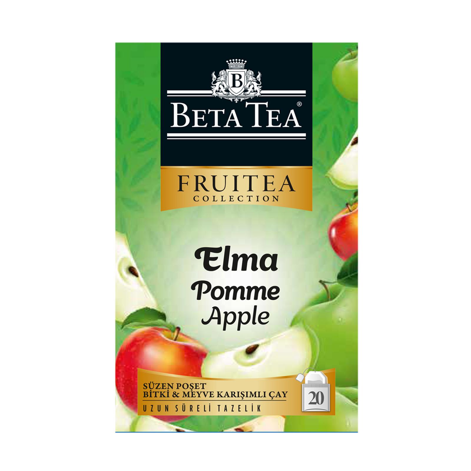 Apple Herbal Fruit Tea package by Beta Tea
