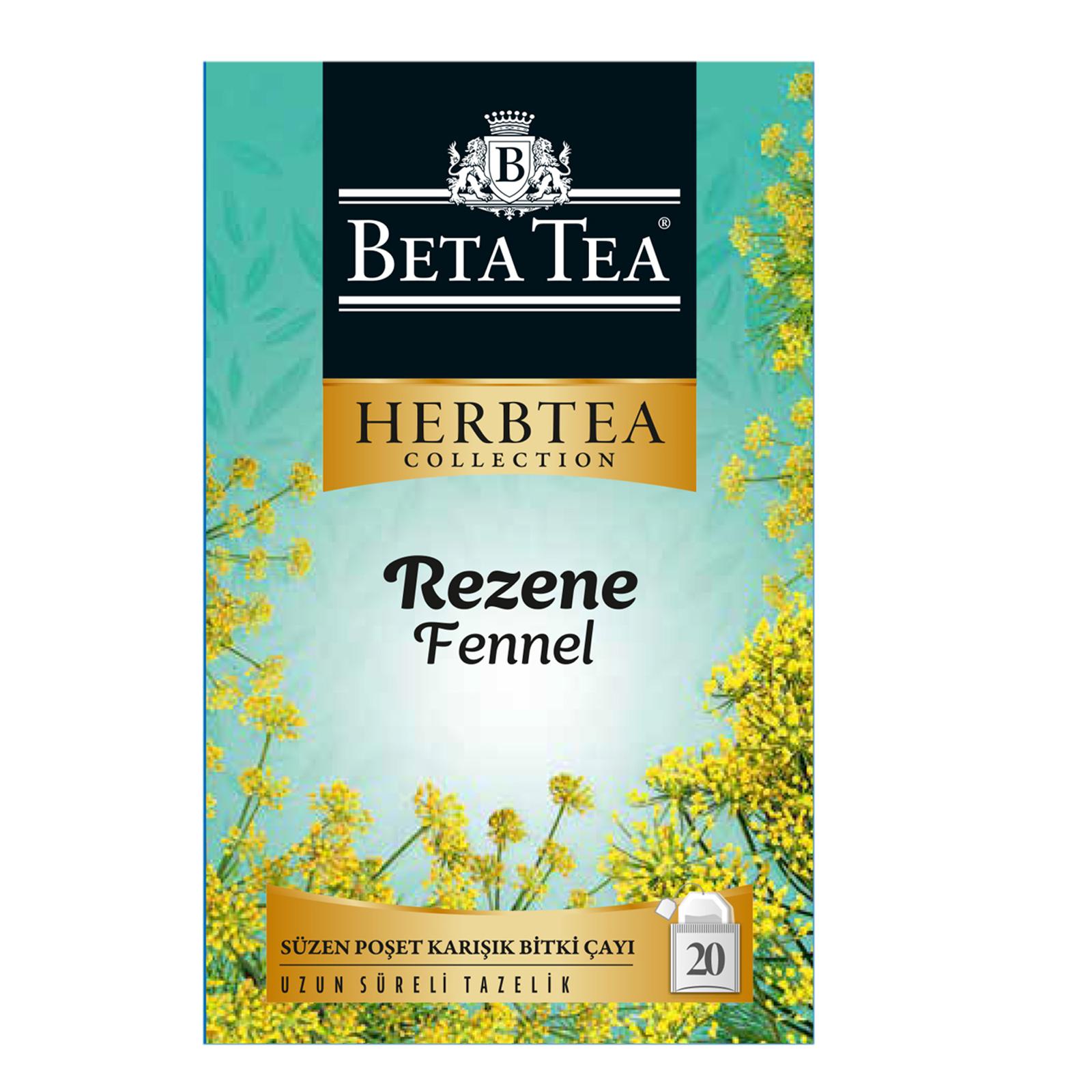 Fennel Herbal Tea package by Beta Tea